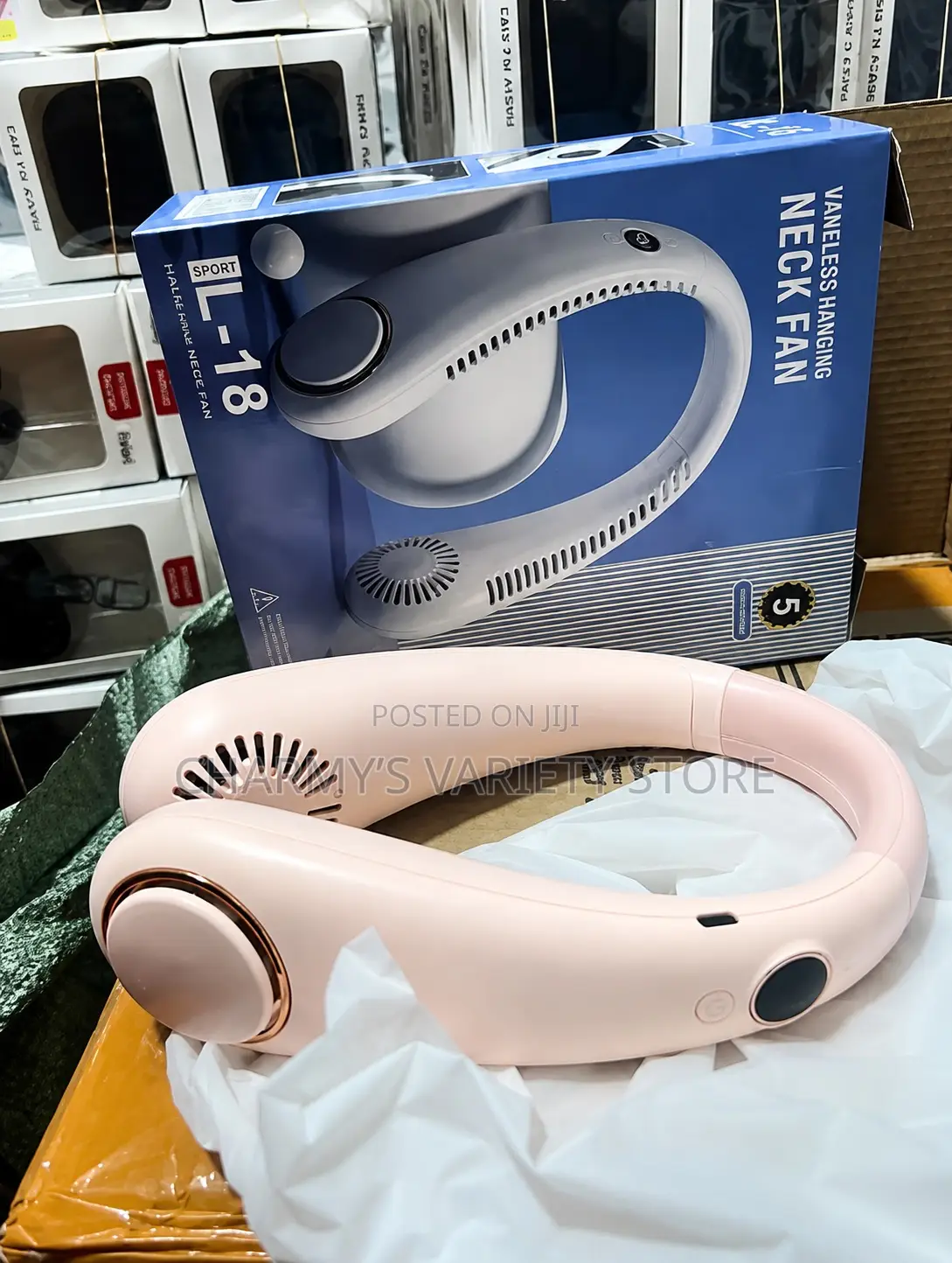 Rechargeable Neck Fan