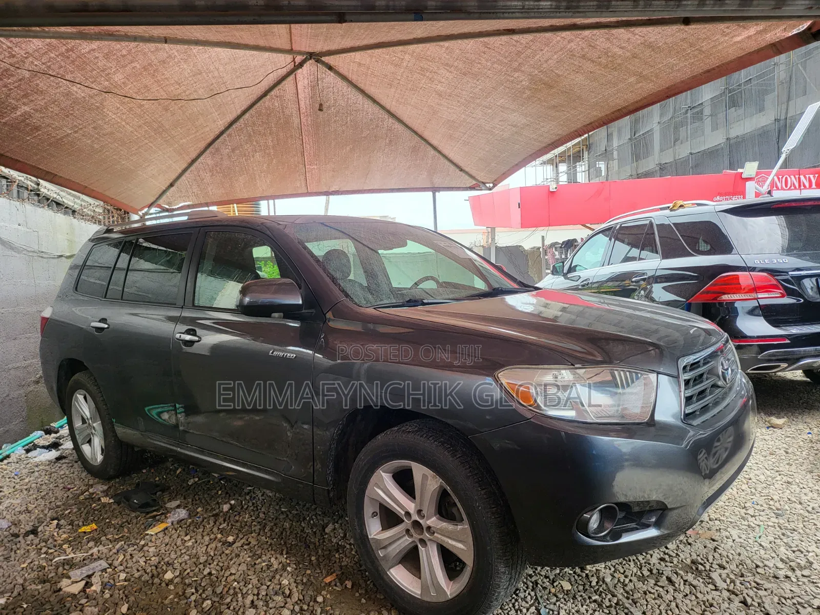 Toyota Highlander Limited 4x4 2009 Gray