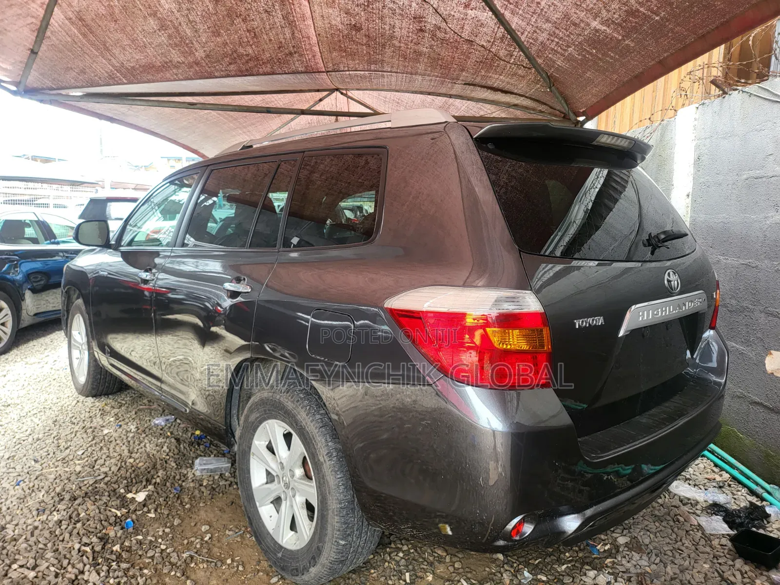Toyota Highlander Limited 4x4 2009 Gray