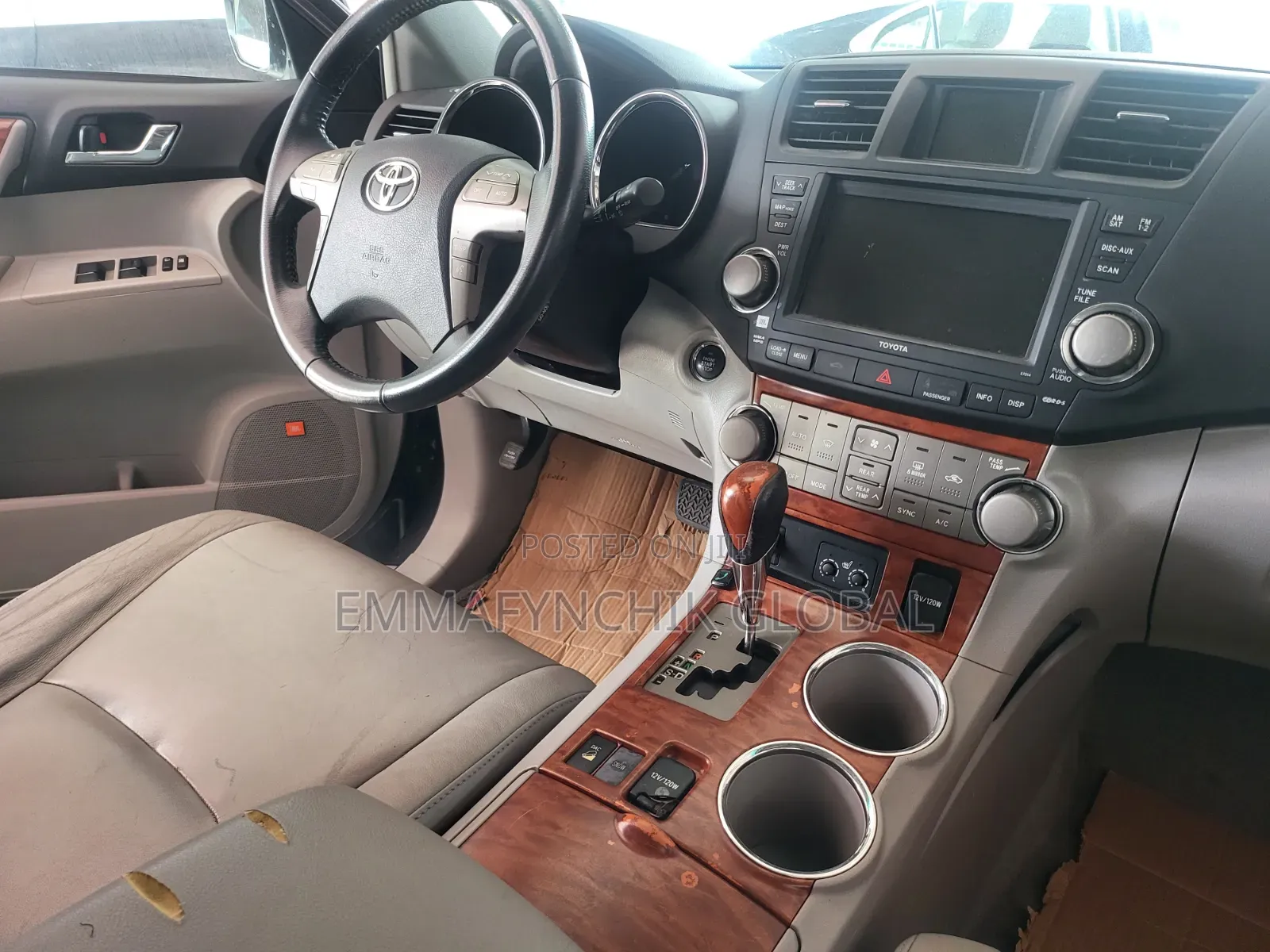 Toyota Highlander Limited 4x4 2009 Gray