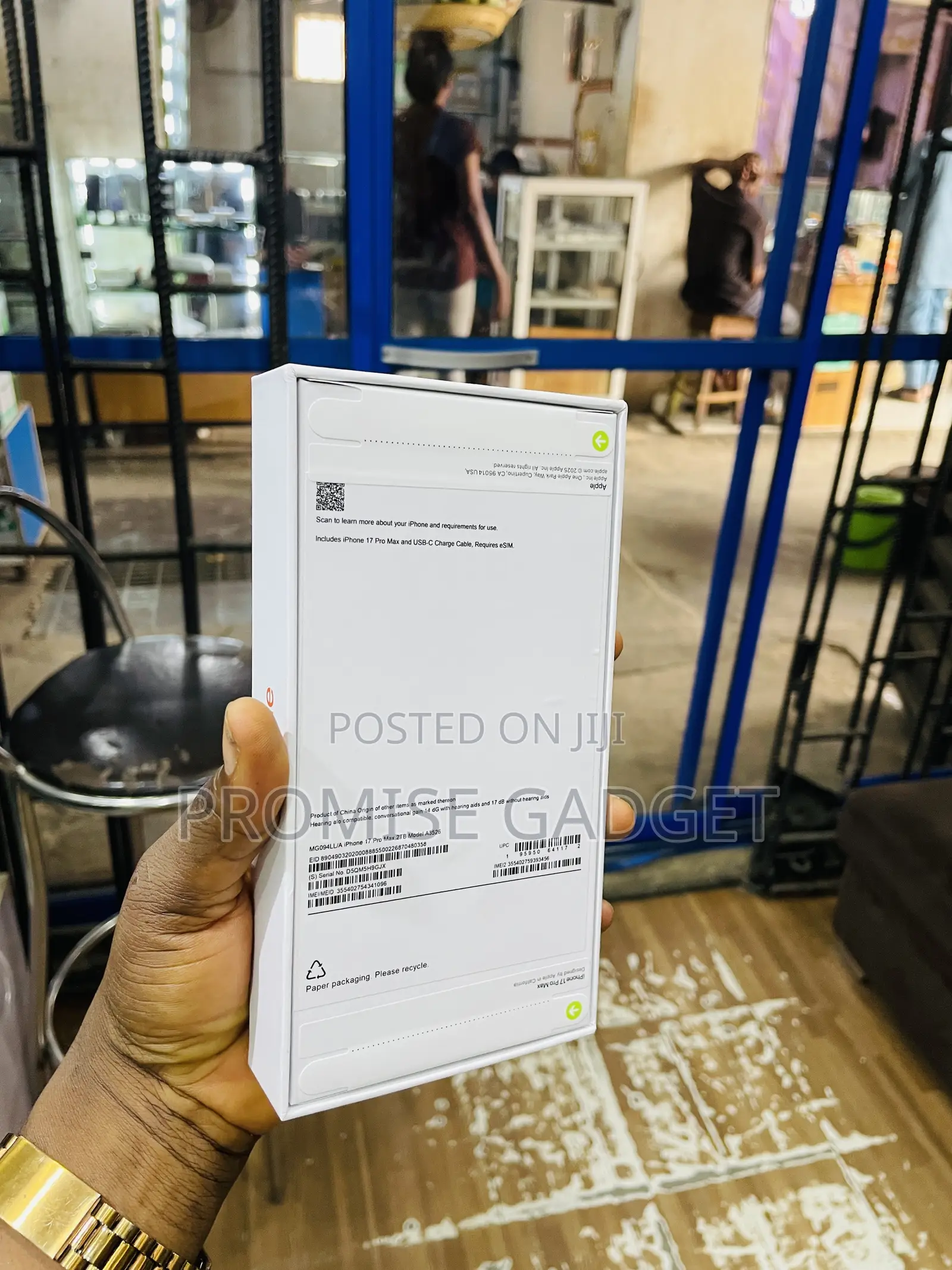 Apple iPhone 17 Pro Max 1 TB Blue