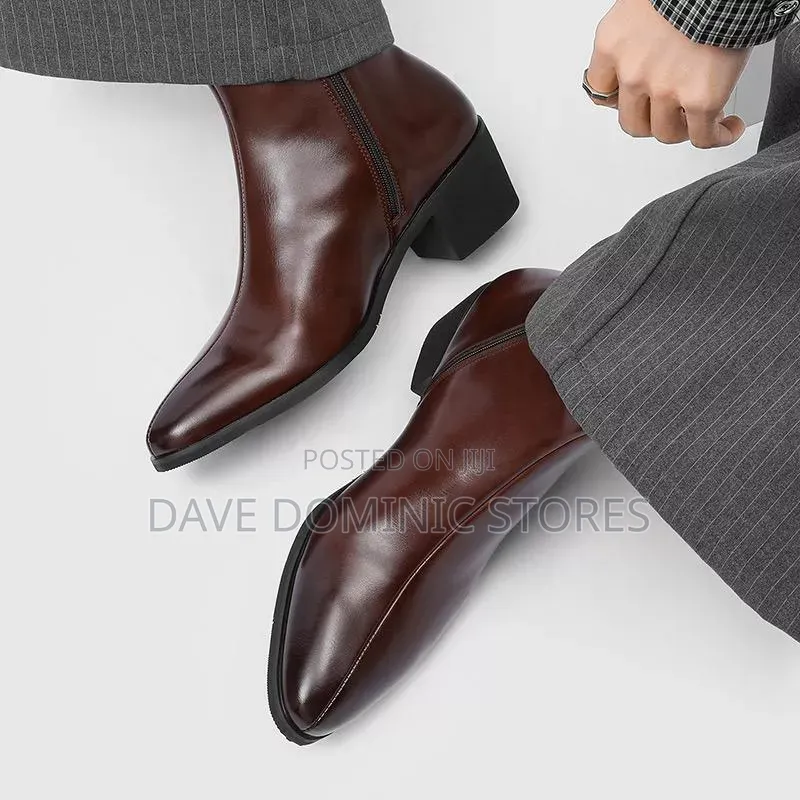 Cop the Heeled Leather Lined Ankle Boots