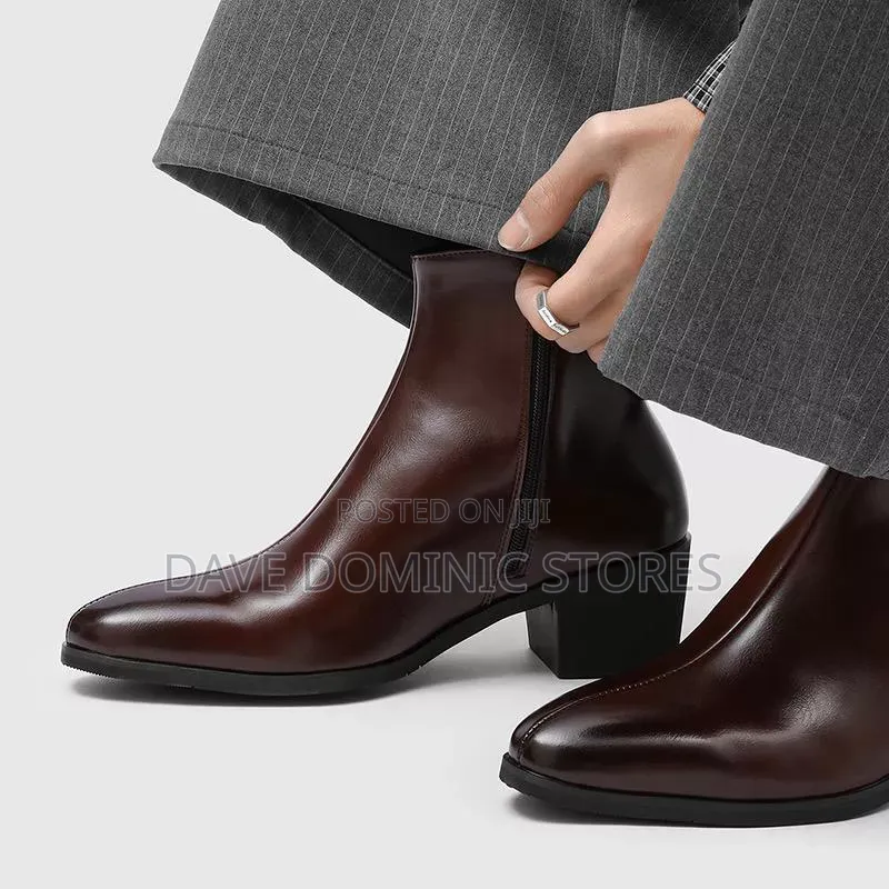 Cop the Heeled Leather Lined Ankle Boots