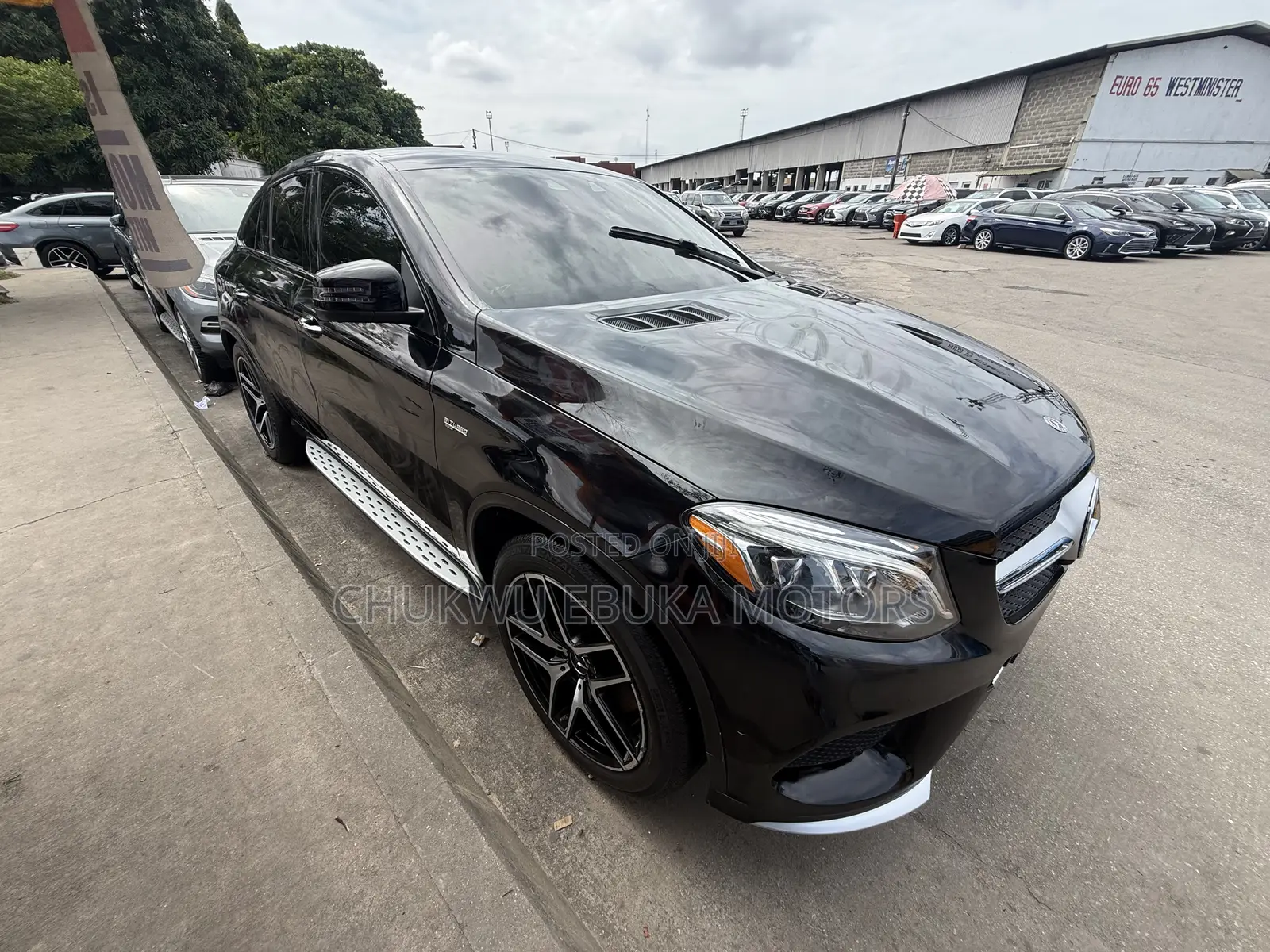 Mercedes-Benz GLE-Class AMG GLE 43 4MATIC 2017 Black