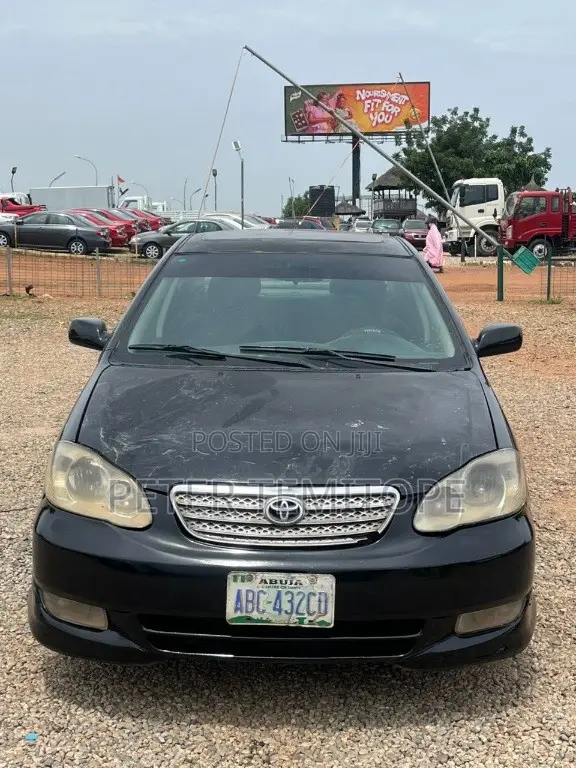 Toyota Corolla S 2004 Black