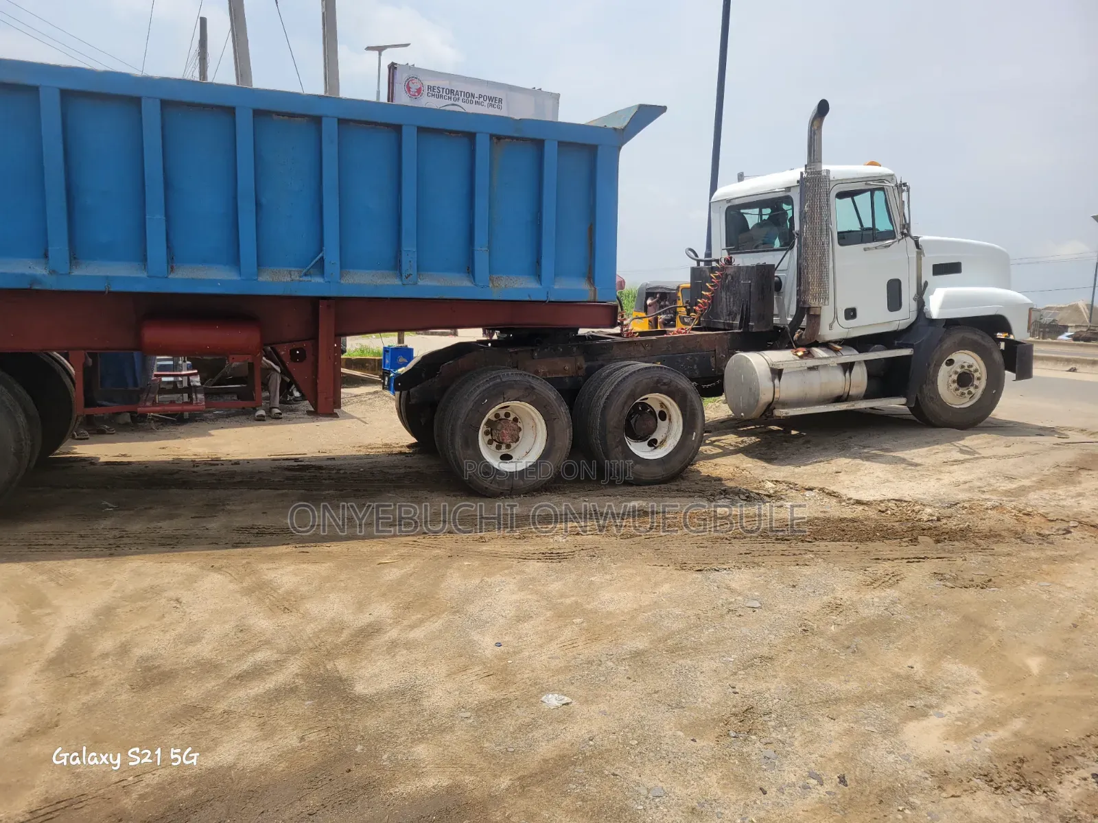 Mack Ch Chipping Trailer