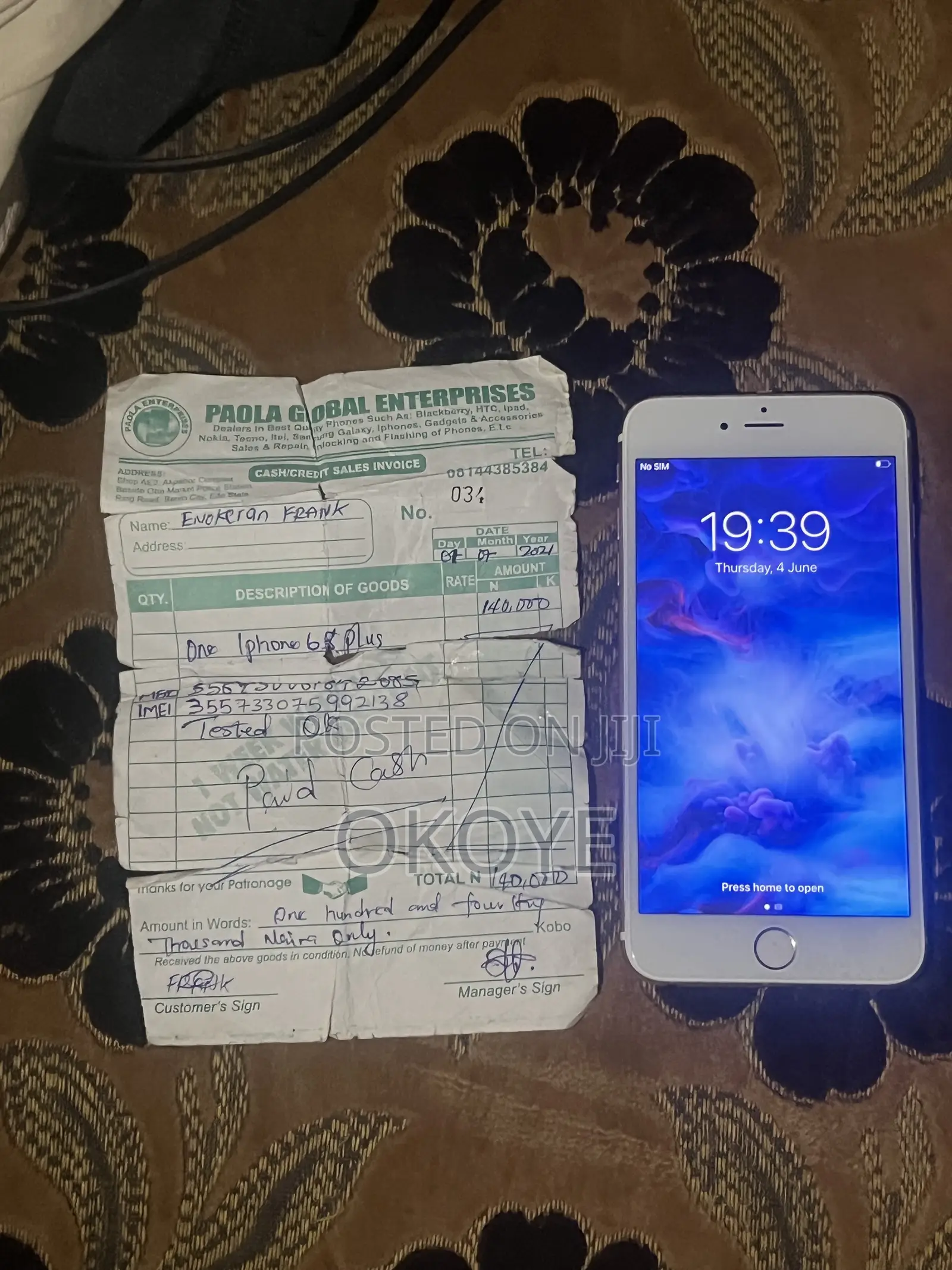Apple iPhone 6s Plus 128 GB Rose Gold