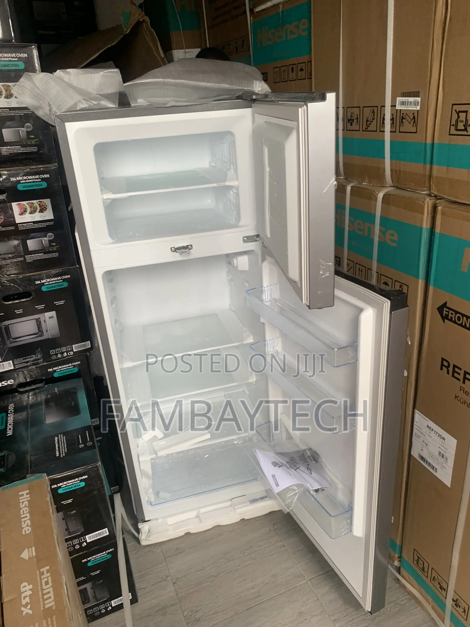 Reliable Cooling Hisense 205liters Refrigerator