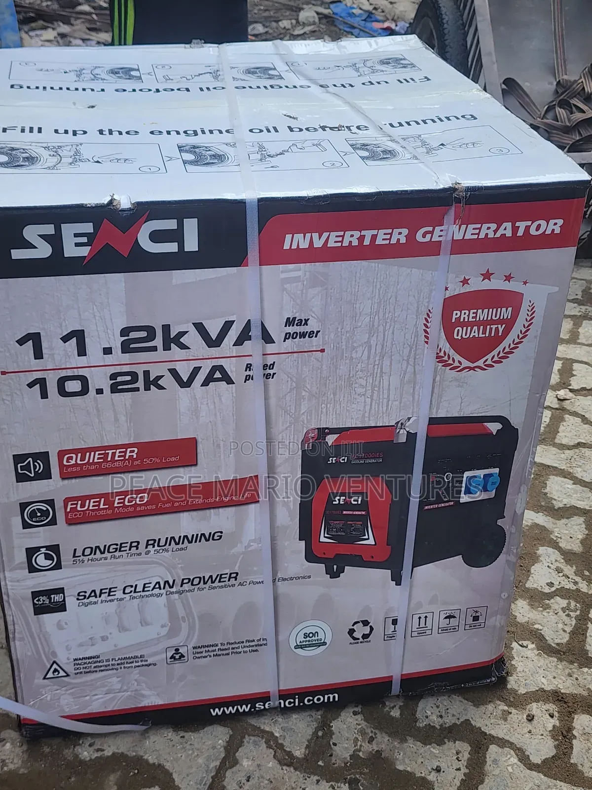 Senci Original Inverter Generator 11kva With Warranty