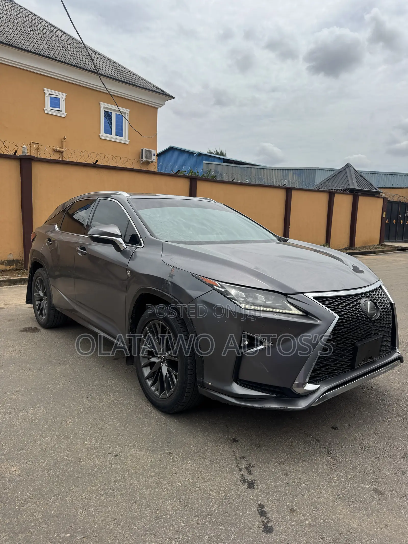 Lexus RX 350 F Sport AWD 2018 Gray