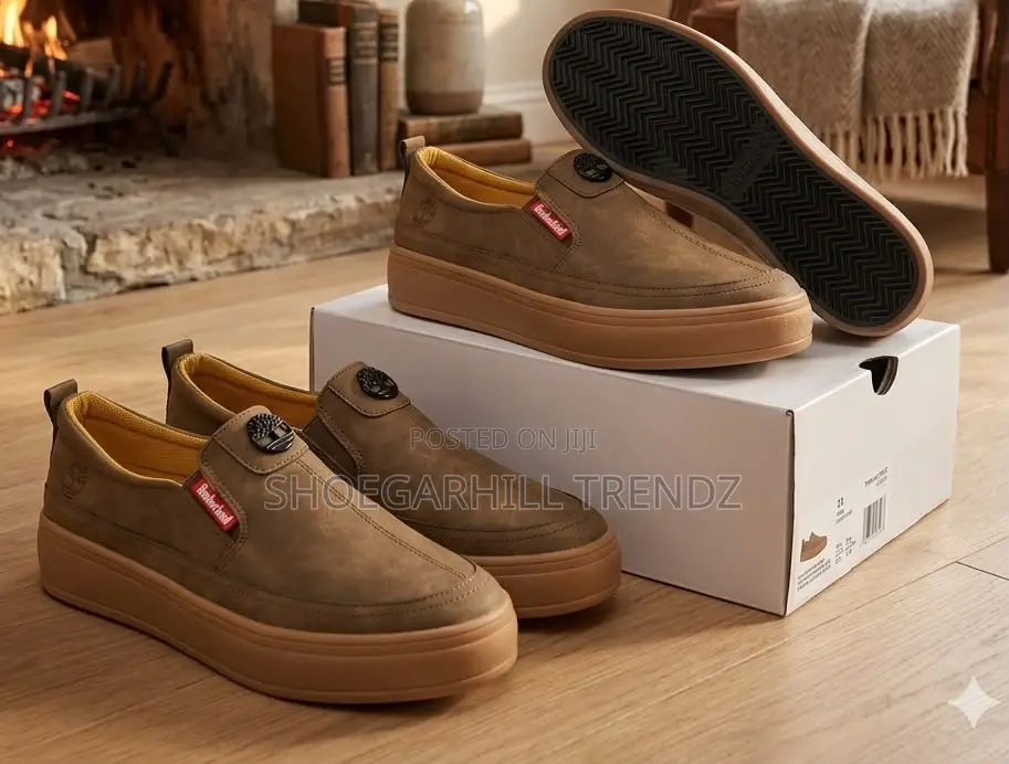 Timberland Premium Suede Sneakers for Men – Refined Craftsmanship