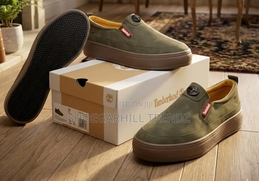 Timberland Premium Suede Sneakers for Men – Refined Craftsmanship