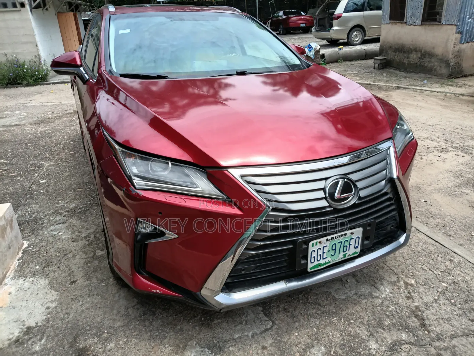 Lexus RX 2016 Red