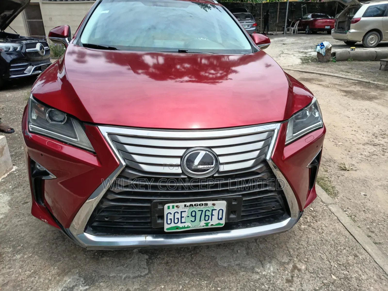 Lexus RX 2016 Red