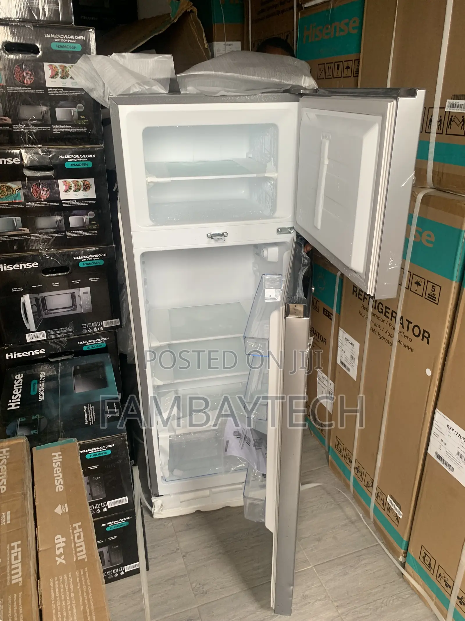 Top Mount Hisense 205liters Refrigerator