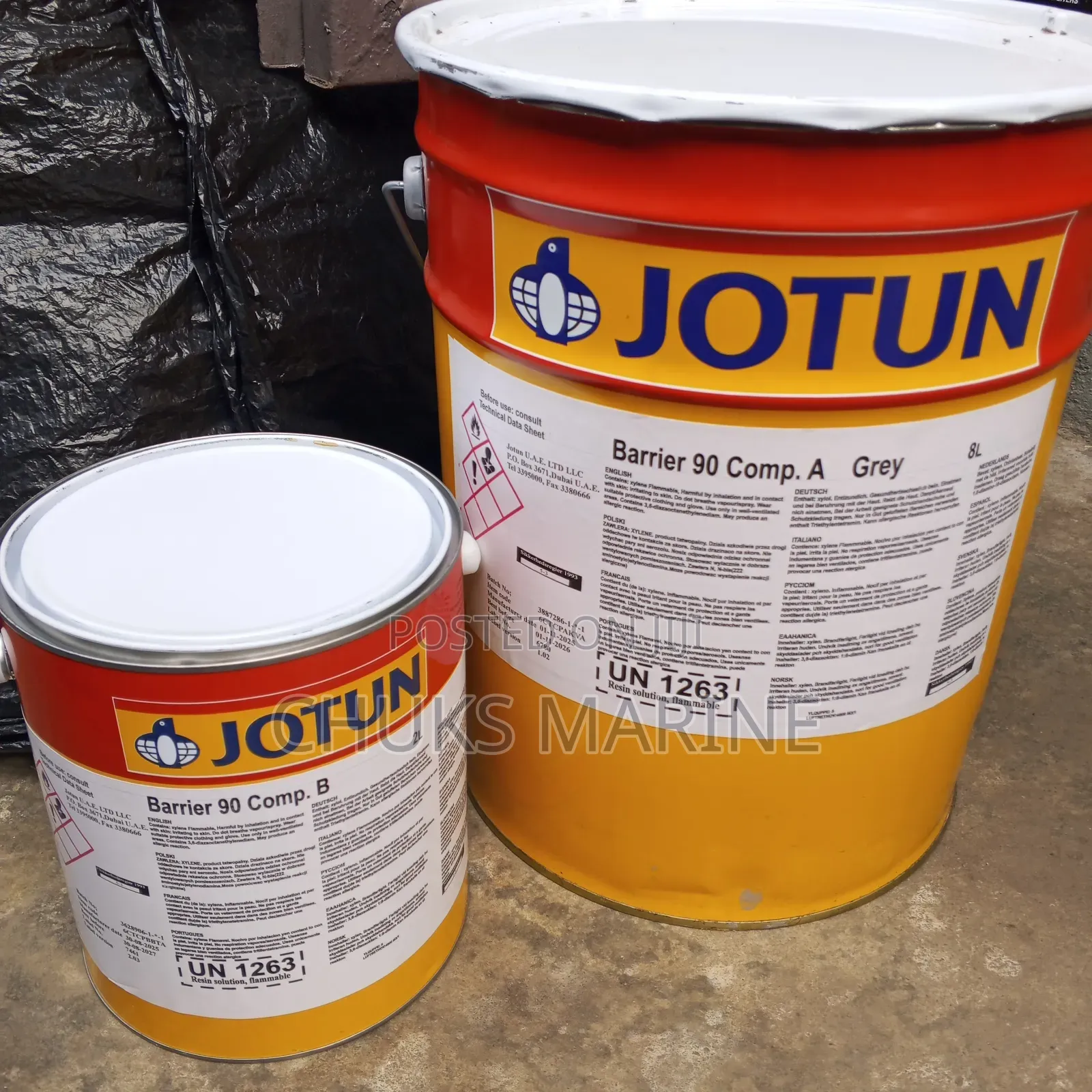 Jotun Barrier 90 Zinc Comp a B