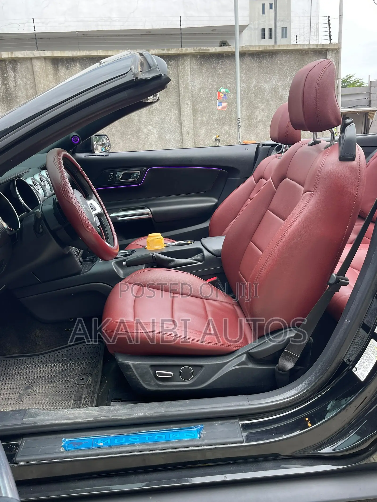 Ford Mustang V6 Convertible 2016 Black