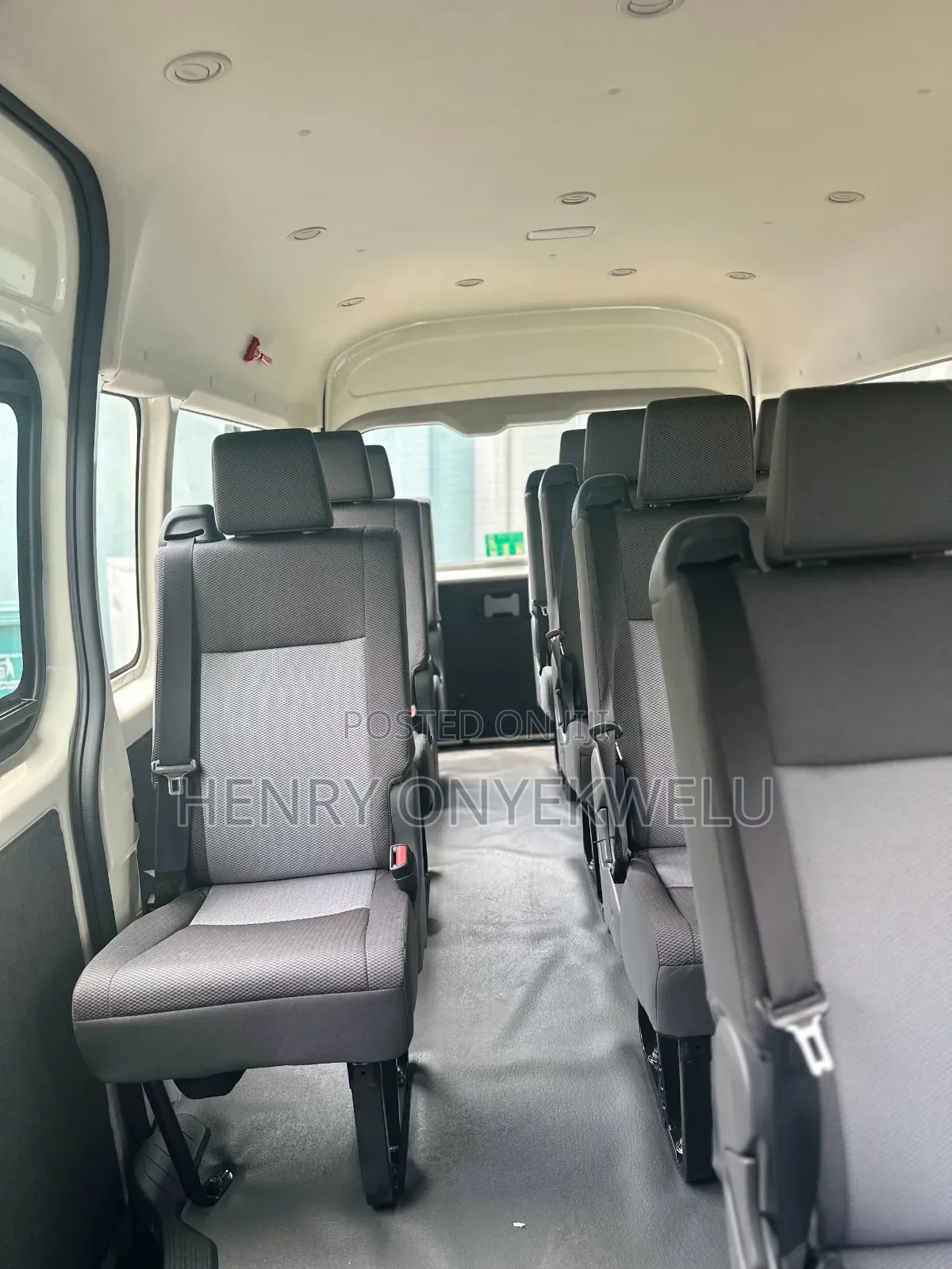 New Toyota HiAce 2025 White