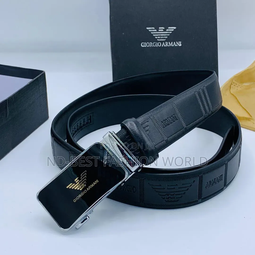 Black Leather Men's Wears