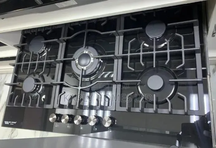 5 Burner Gas Cooker – Fast Cooking, Strong Durable