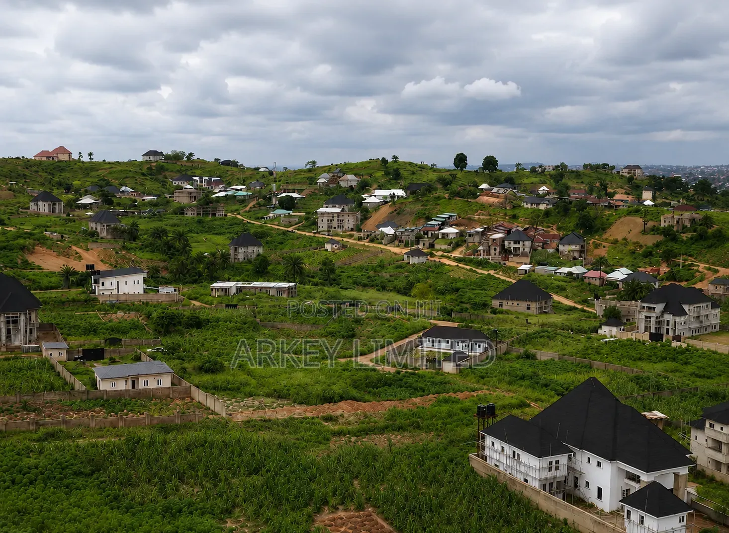 2500sqm Land ( 5plots) at Golf Annex Enugu
