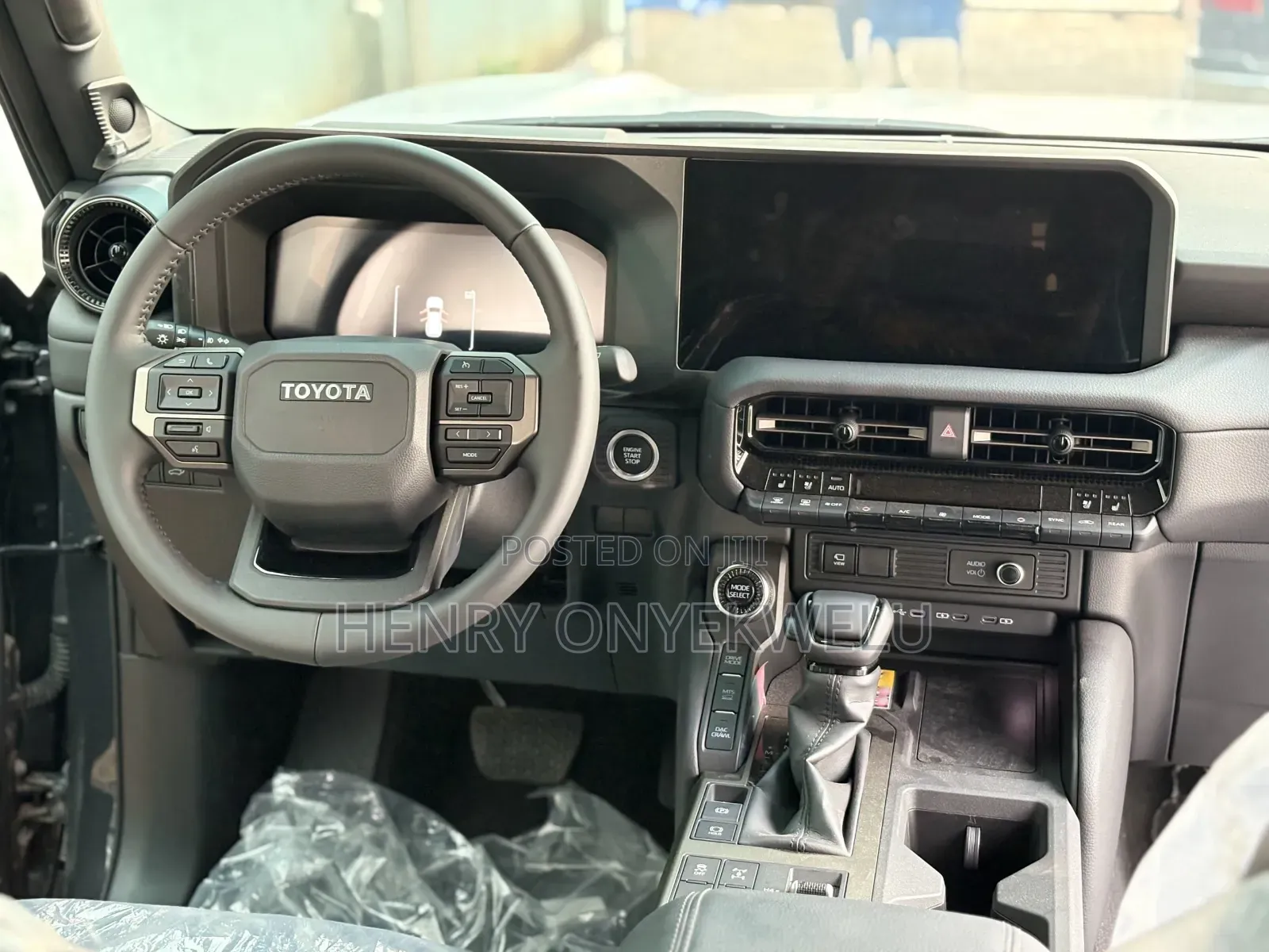 New Toyota Land Cruiser Prado 2025 Black