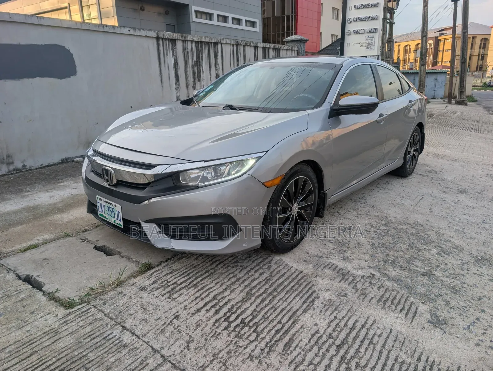 Honda Civic EX 4dr Sedan (1.5L 4cyl) 2016 Silver