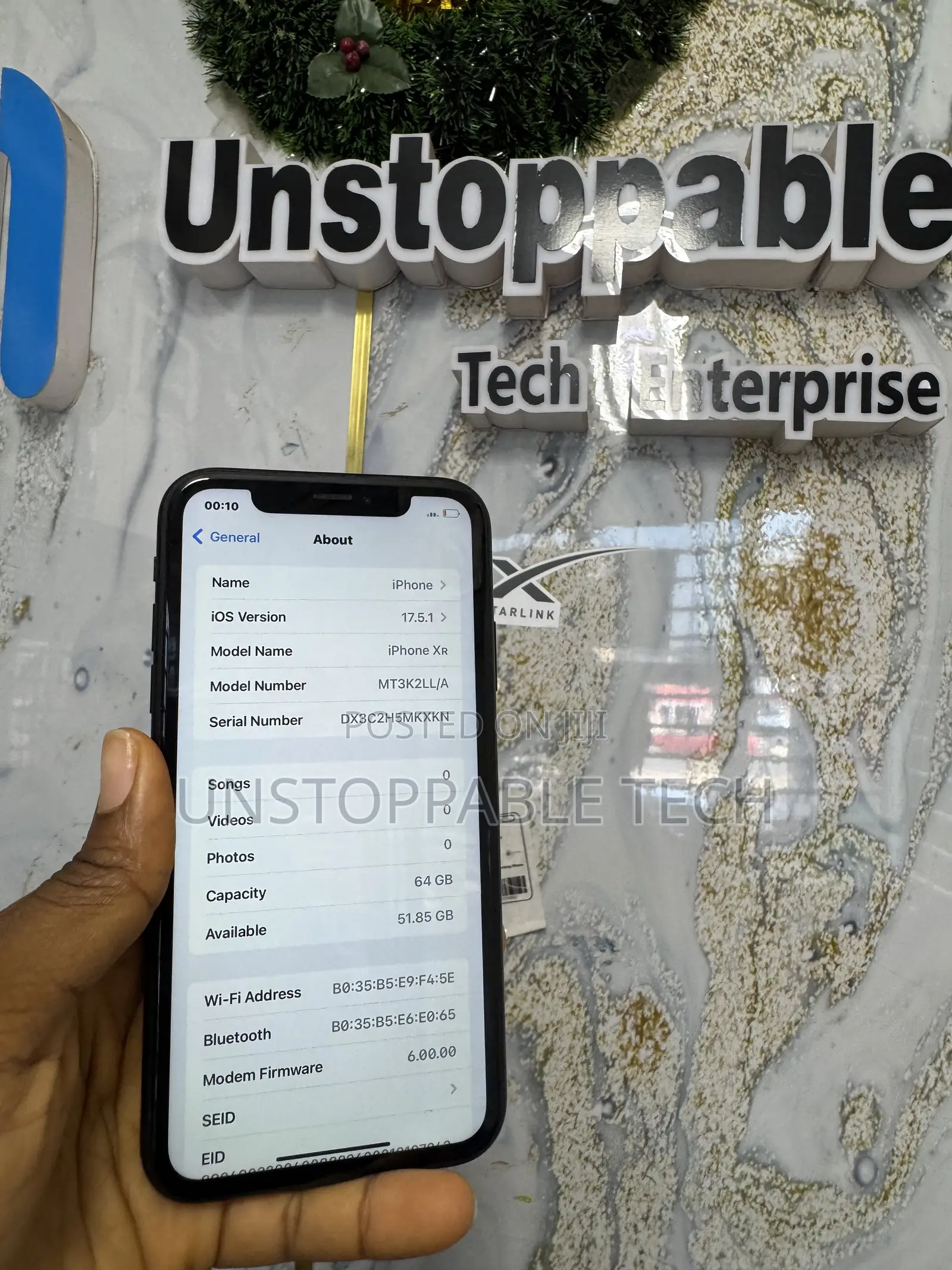 Apple iPhone XR 64 GB Black