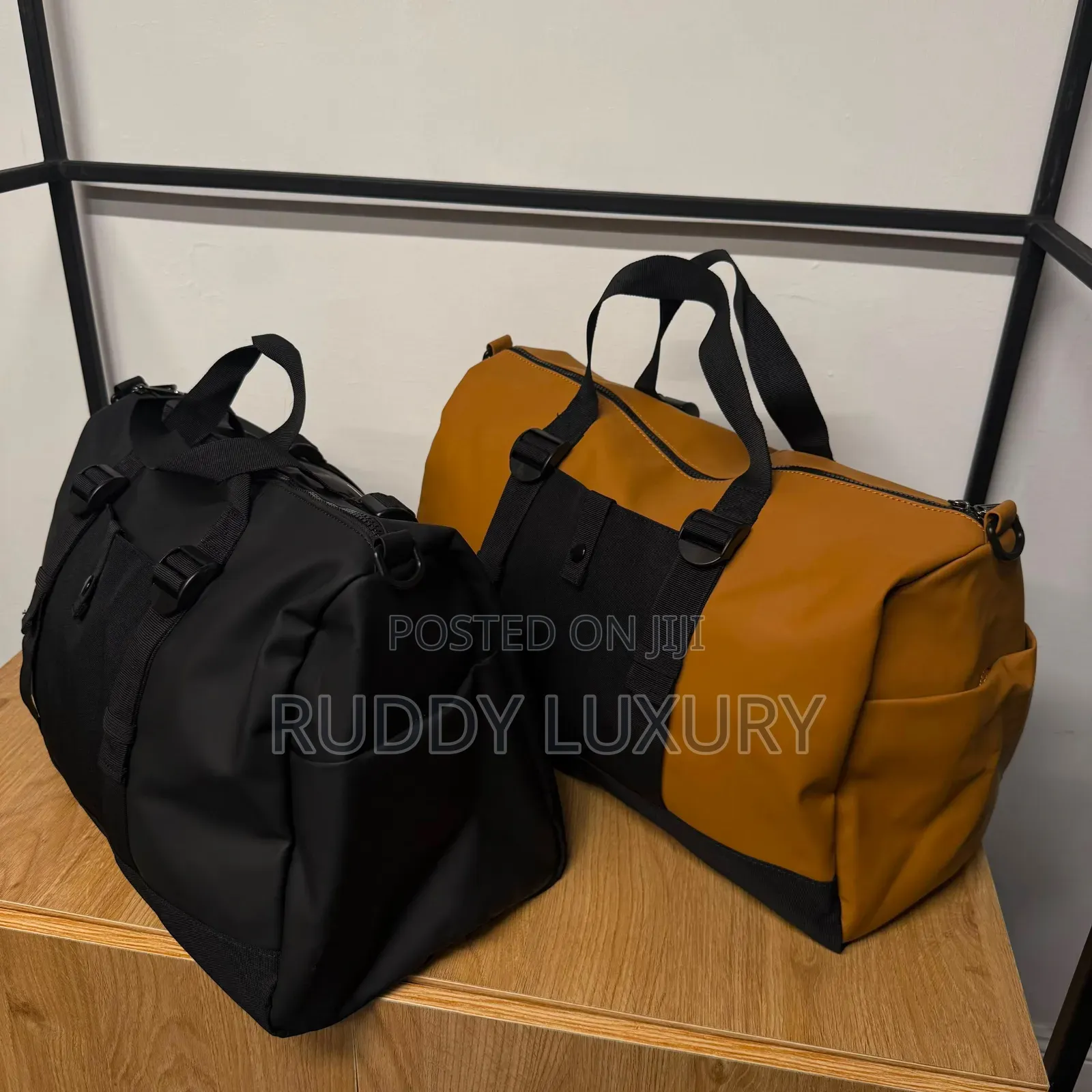 Zara Rubberized Duffle Bag – Premium Travel Gym Bag