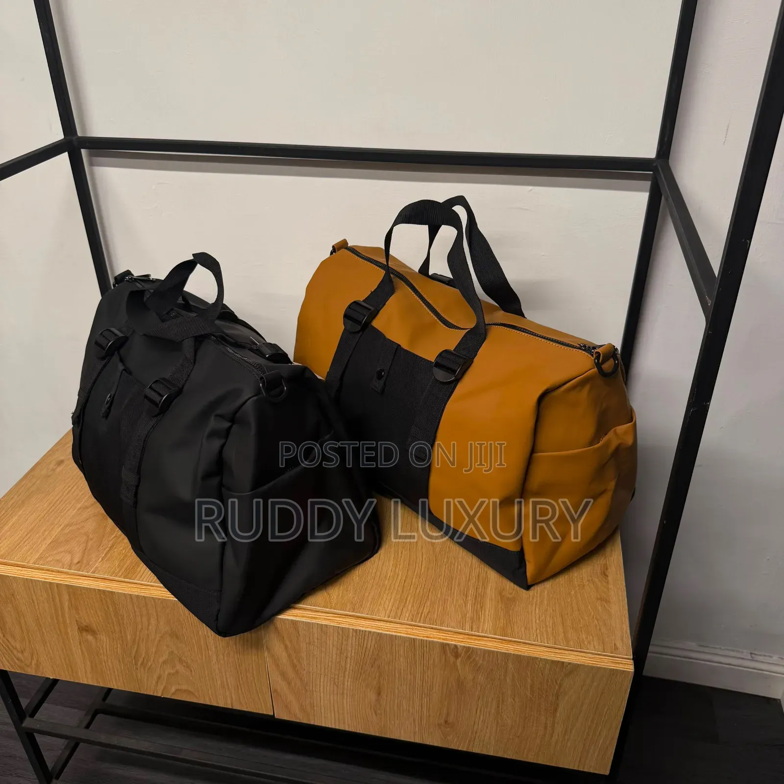 Zara Rubberized Duffle Bag – Premium Travel Gym Bag