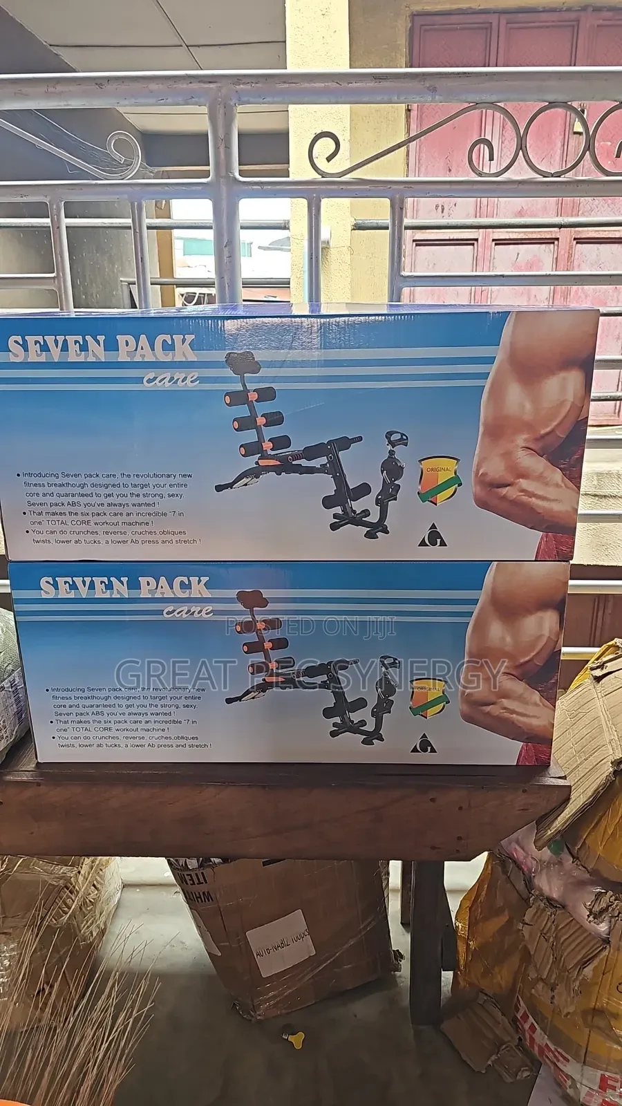 Seven Pack Fitness Machine With Pedals
