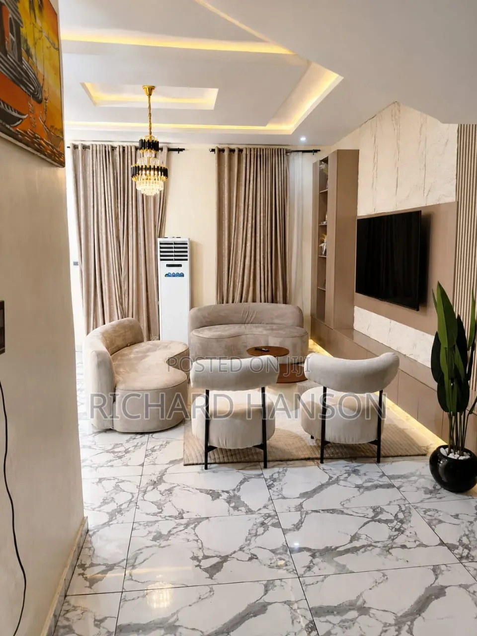 Furnished 3bdrm Duplex in Orchid (Monthly), Chevron for rent
