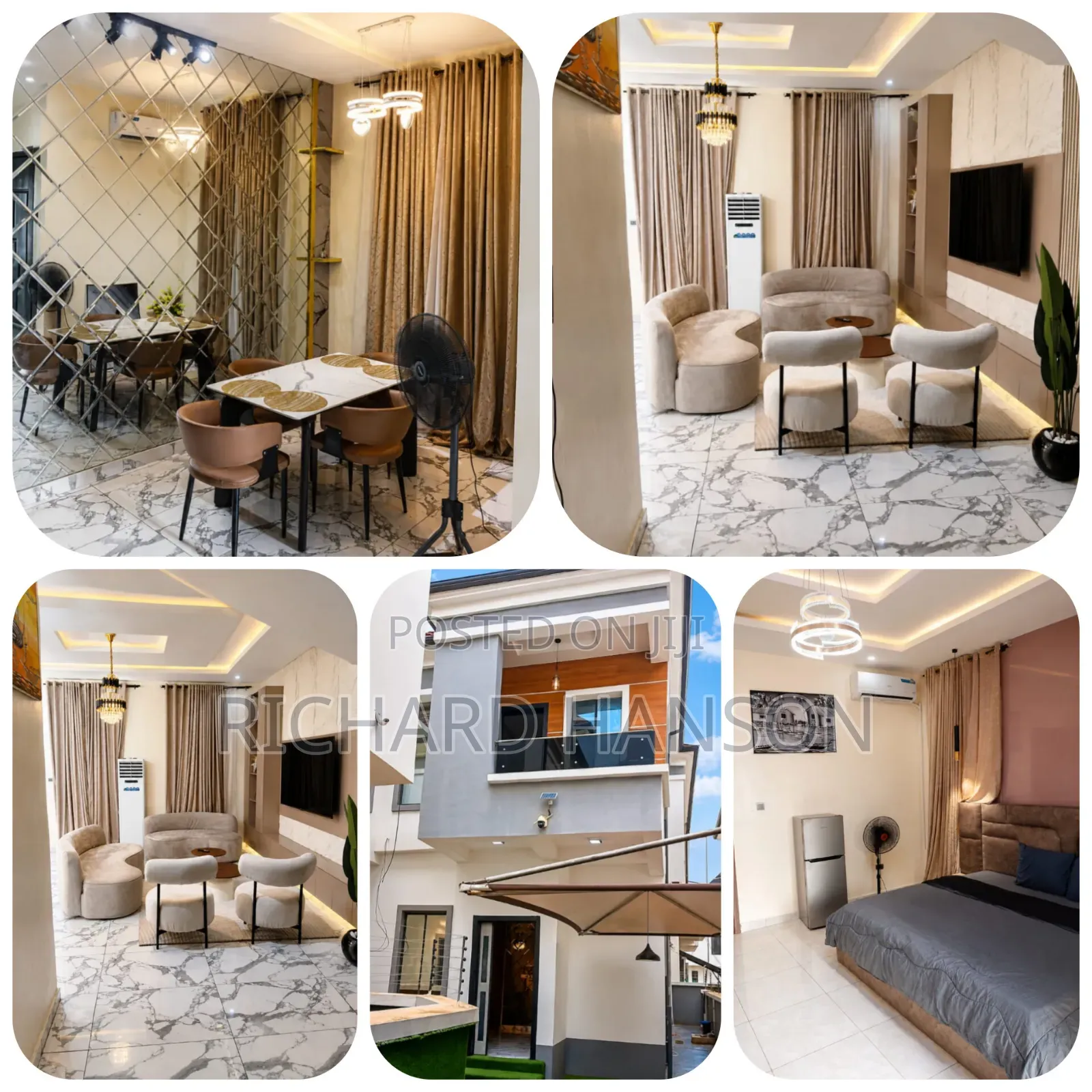 Furnished 3bdrm Duplex in Orchid (Monthly), Chevron for rent