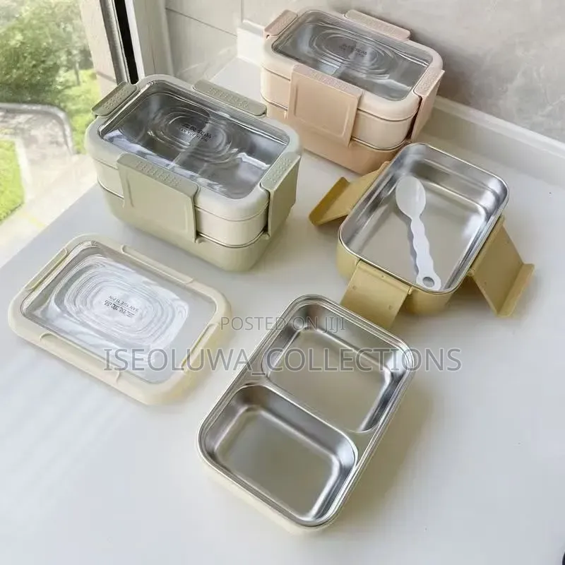 Premium Double Layer Stainless Steel Lunch Box