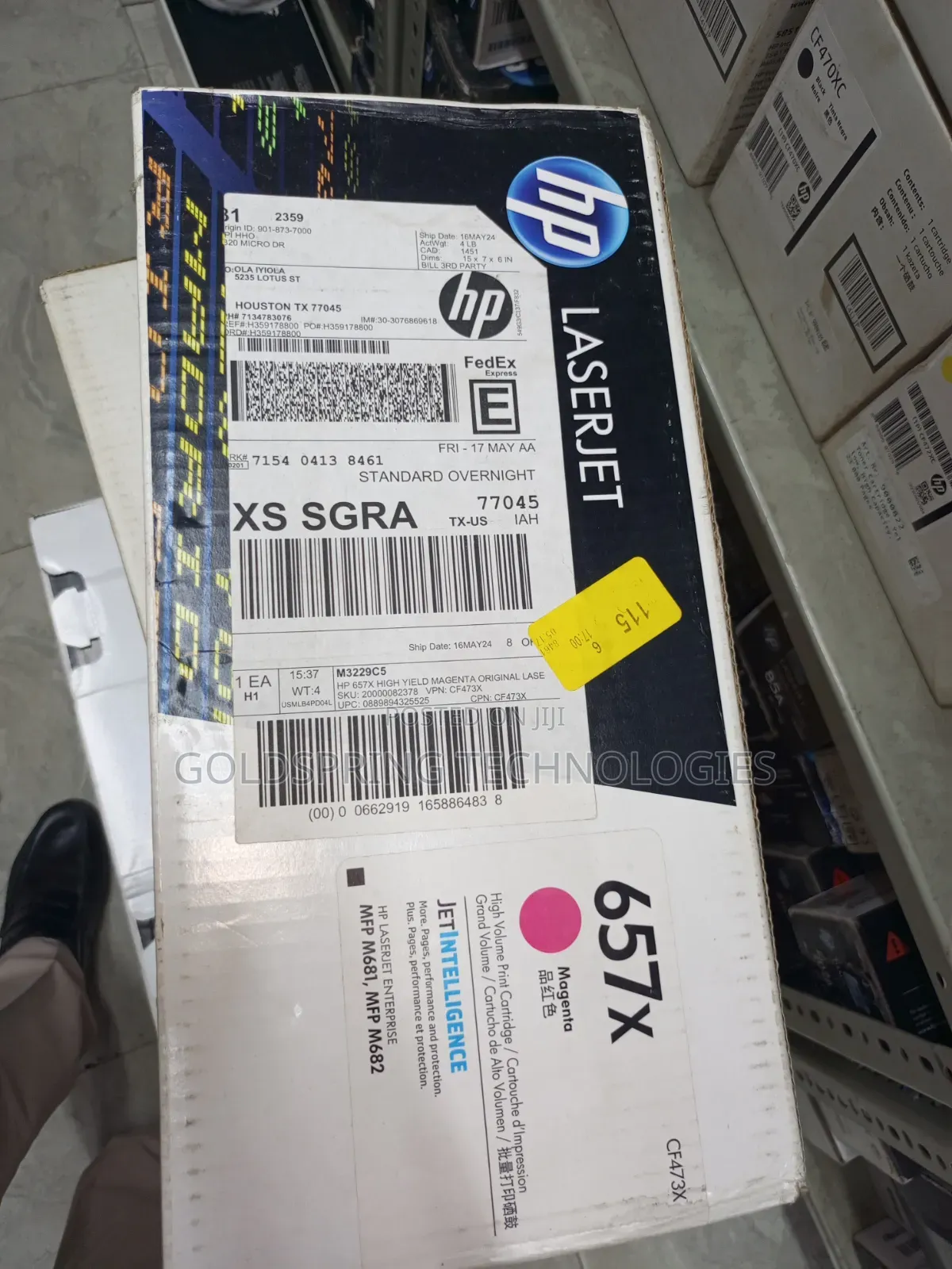 HP 657x Magenta Toner Cartridge