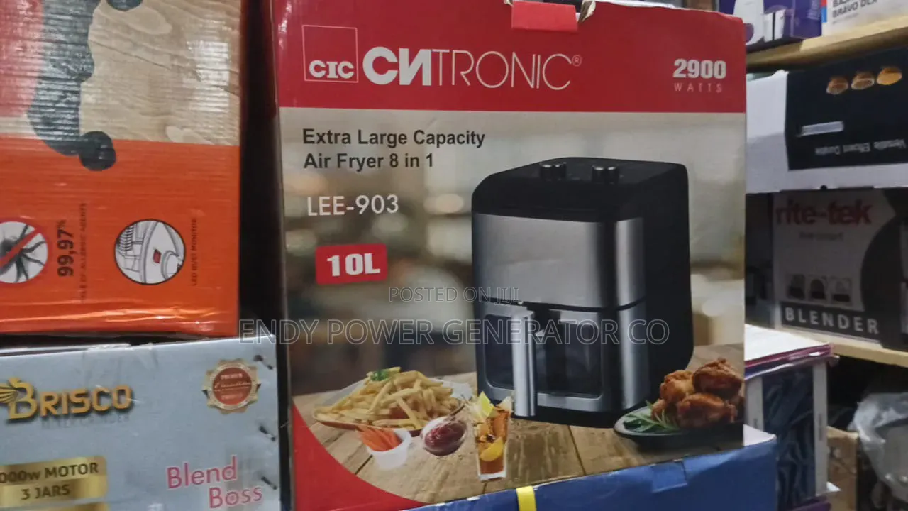 Cic Cntroic Extra Large Capacity Air Fryer 8in1 10 Liters