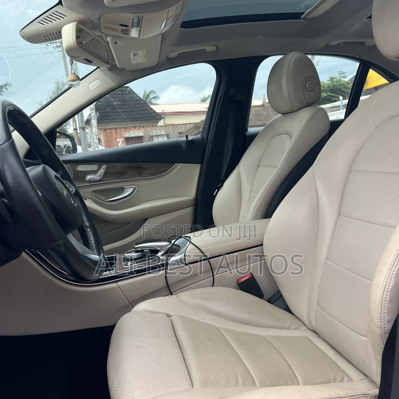 Mercedes-Benz C300 2015 White
