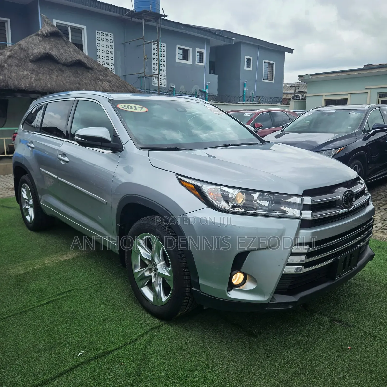Toyota Highlander Limited 4x4 V6 (3.5L 6cyl 8A) 2017 Silver
