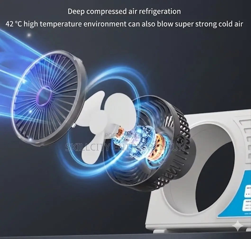 Rechargeable Air Conditioning Fan