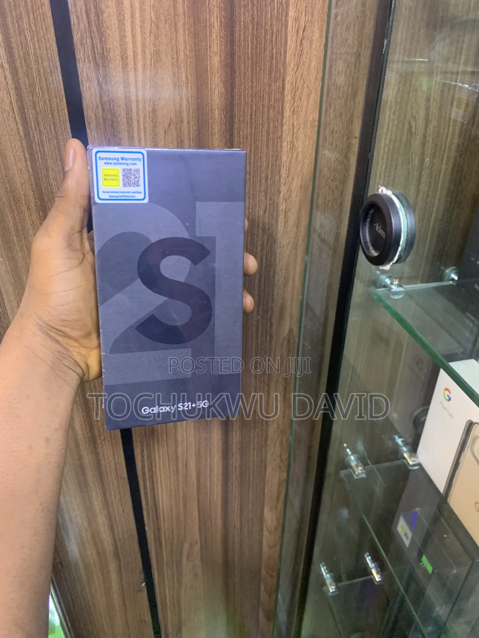 New Samsung Galaxy S21+ 5G 256 GB Black