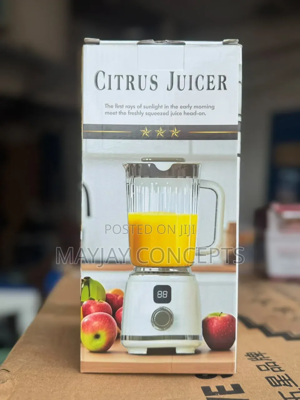 Premium Rechargeable Citrus Juicer Fruit Blender- 50watts