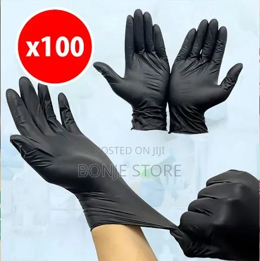 100pc Disposable Nitrile Hand Glove