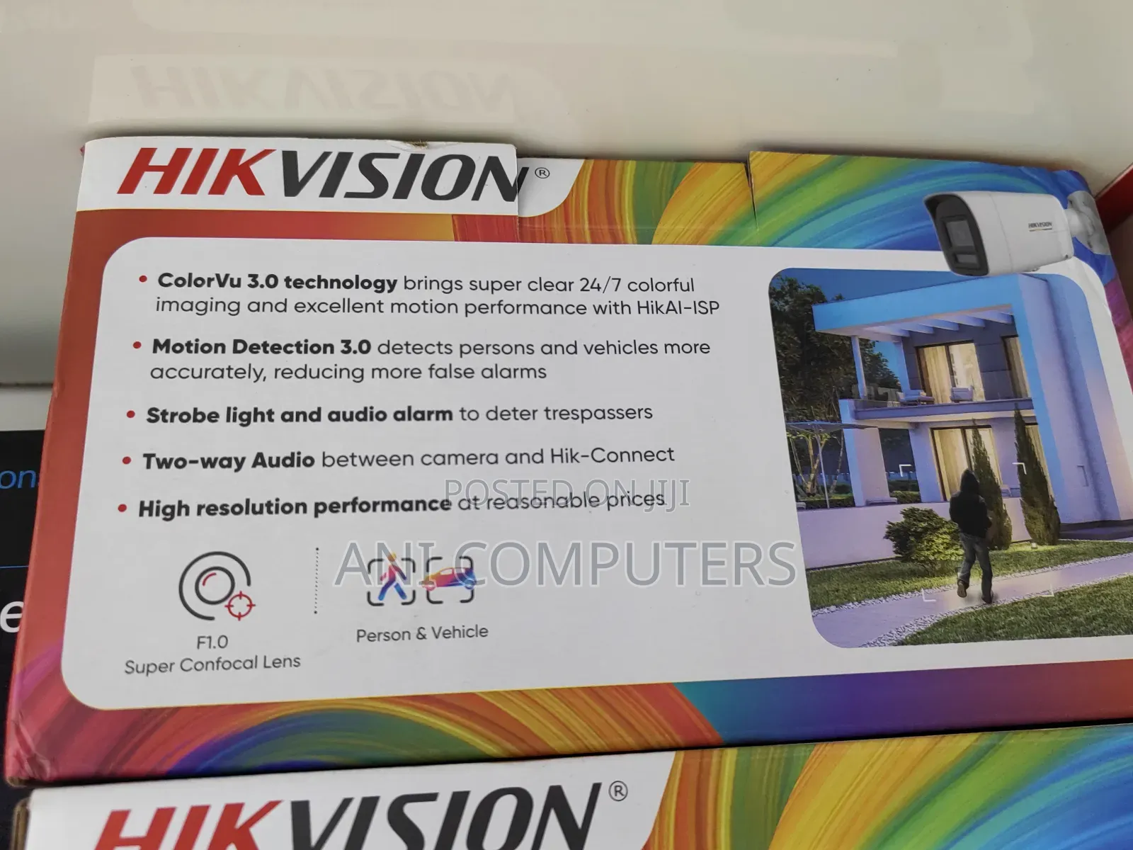 Hik Vision Color Vu 4mp Ip Smart Motion Detection Two Way Audio