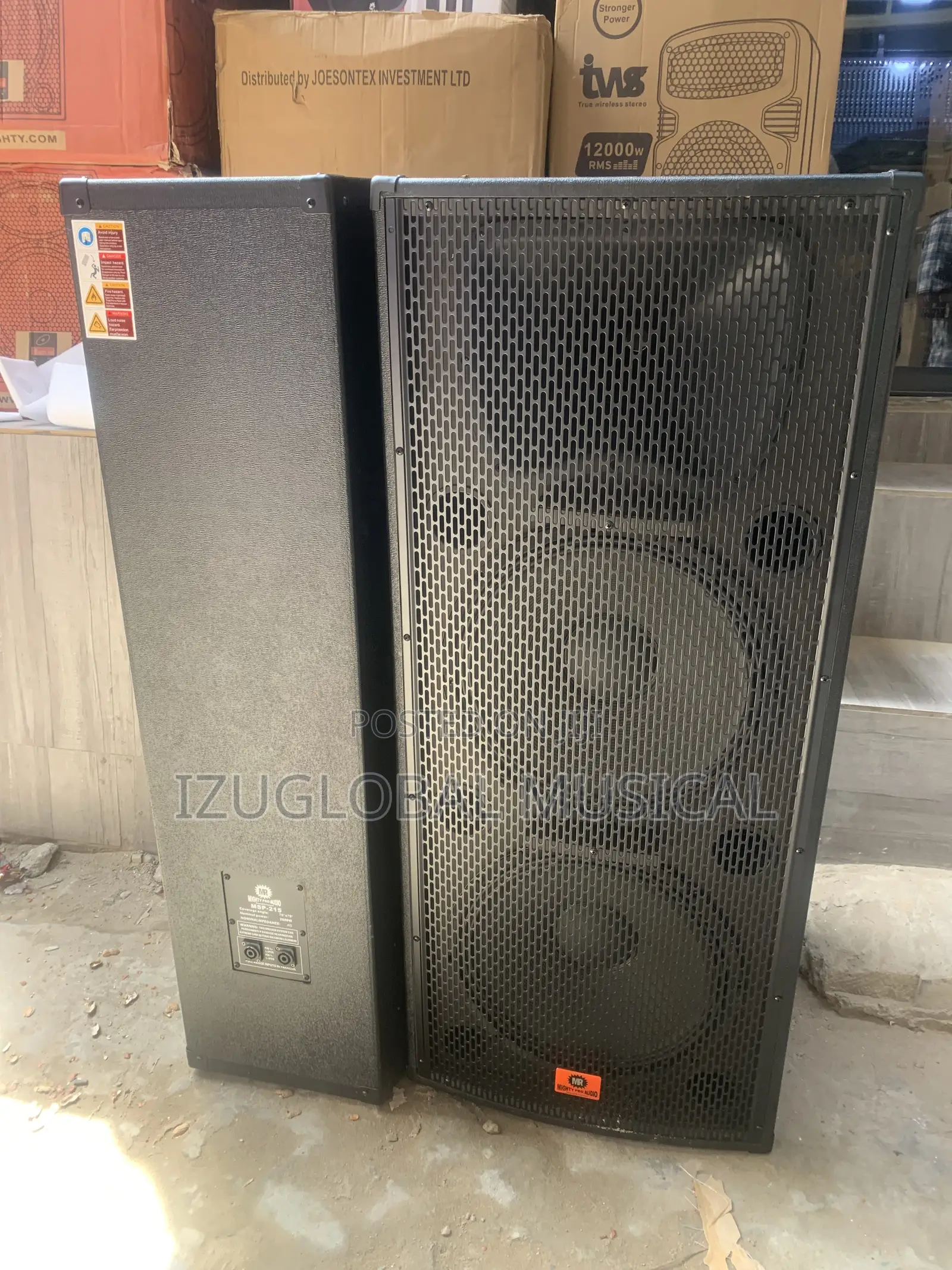 Mighty Pro Audio Msp215 Full Range Speaker