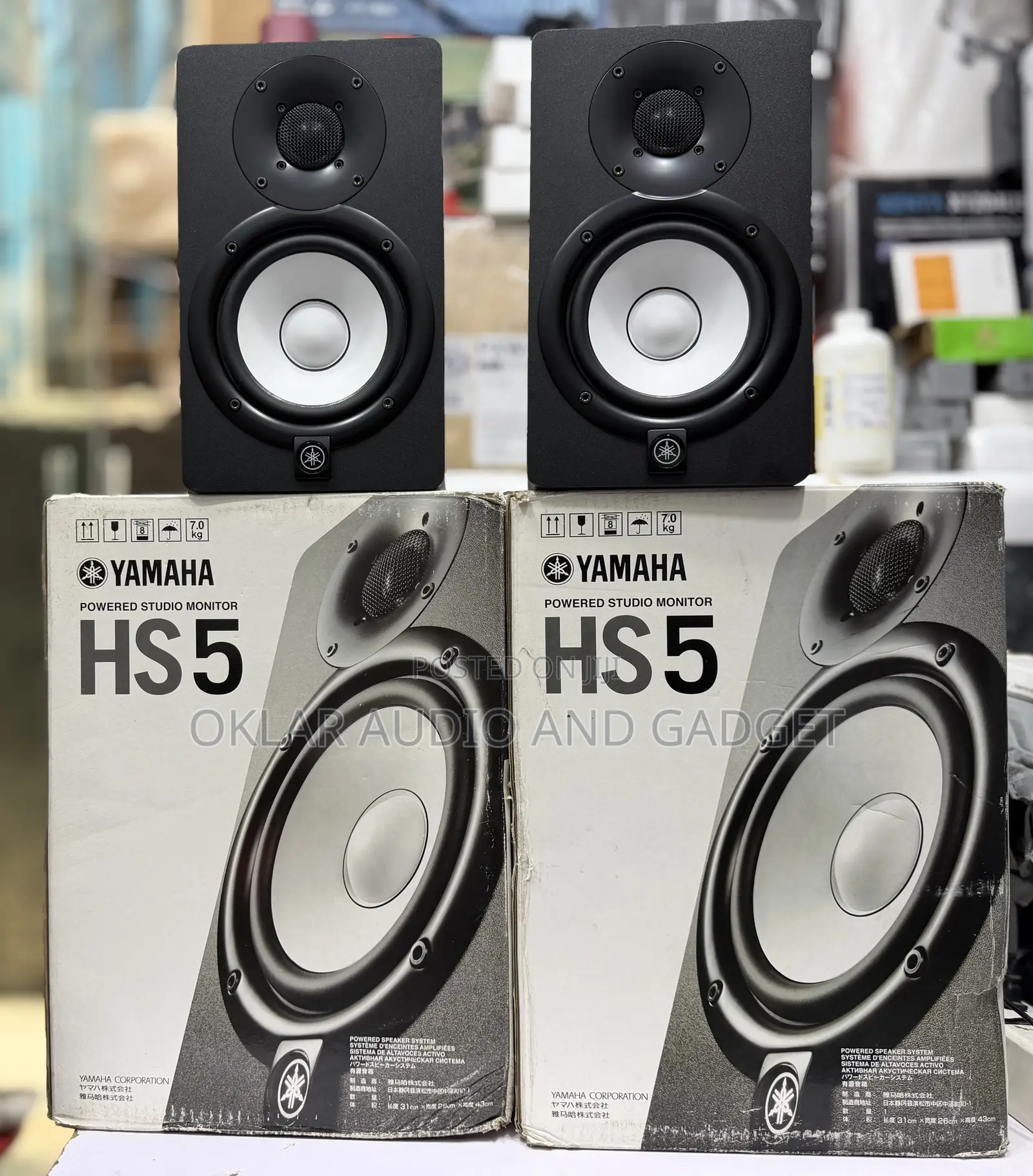 Yamaha Hs5 Powered Studio Monitor (Neatly Used)