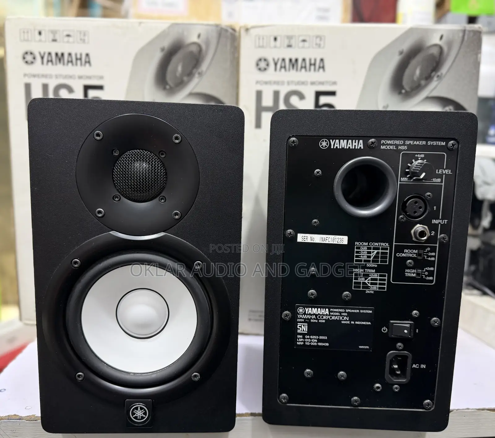Yamaha Hs5 Powered Studio Monitor (Neatly Used)