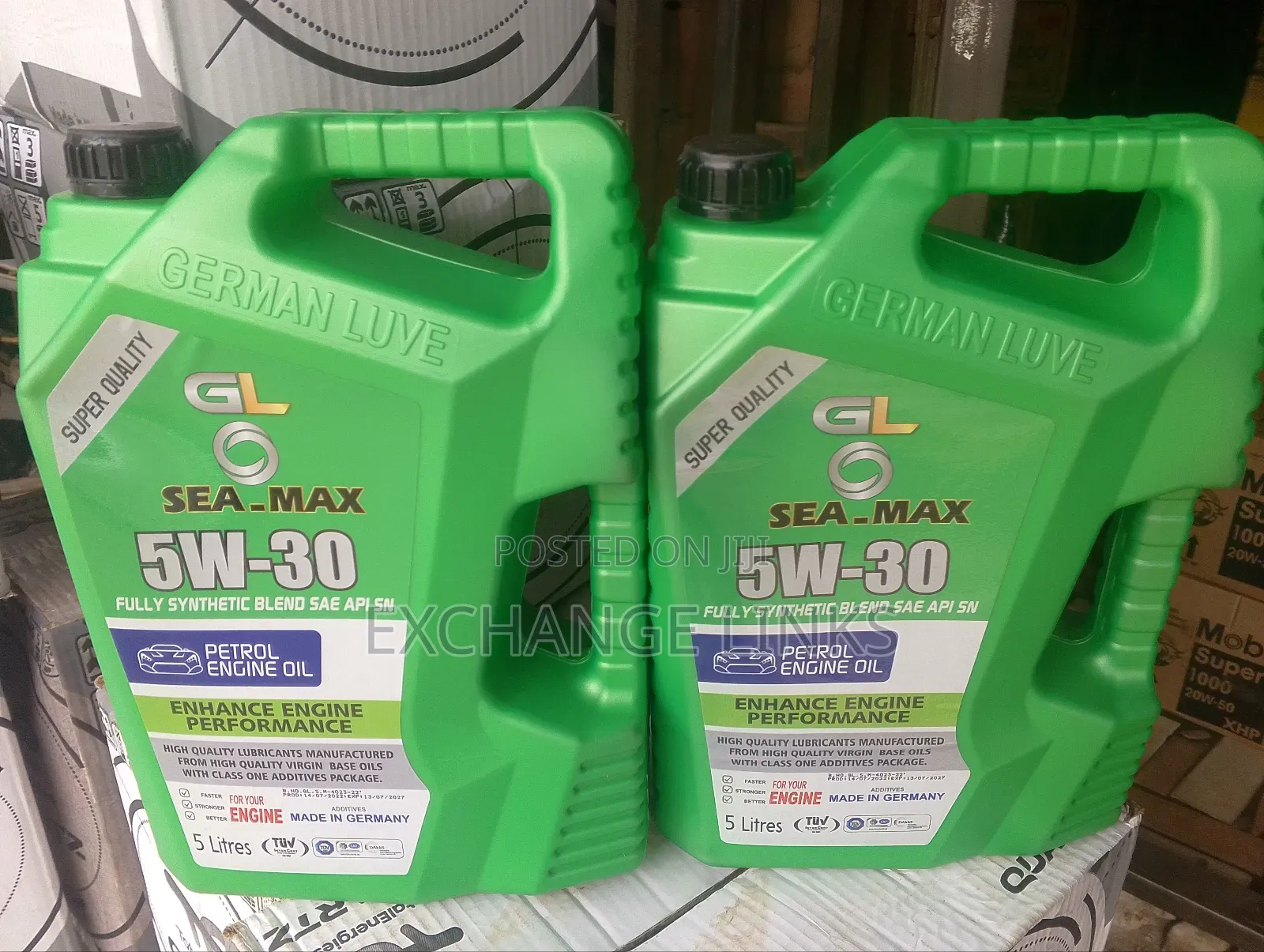 Sae Max 5w-30 Synthetic Engine Oil 5l