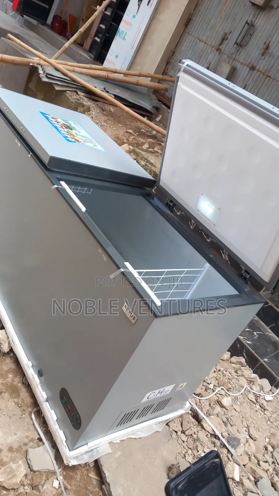 Original Nexus Double Door 650litters Deep Freeze 100%Copper