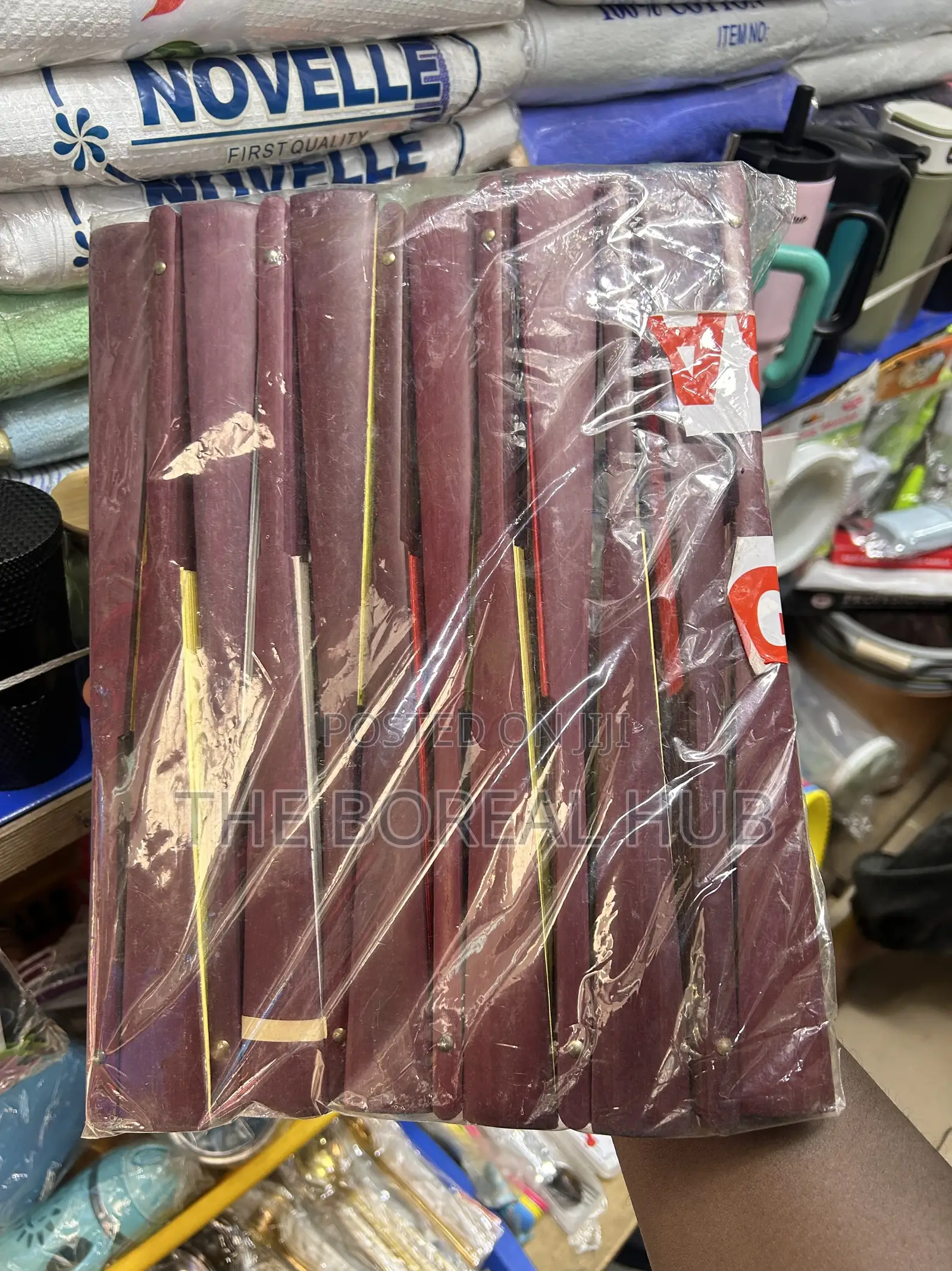 Premium Wooden Fan for Souvenirs Per Dozen