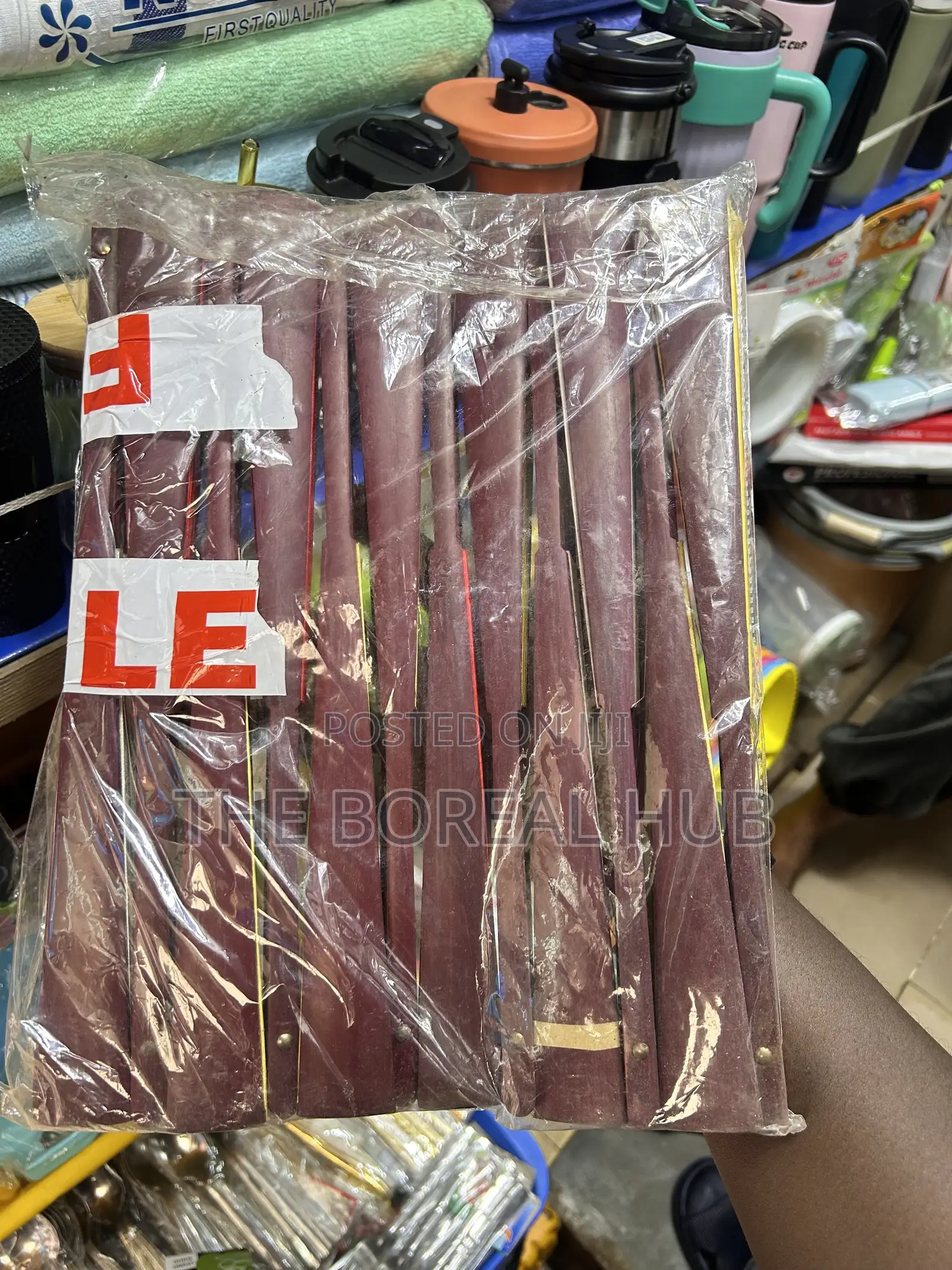 Premium Wooden Fan for Souvenirs Per Dozen